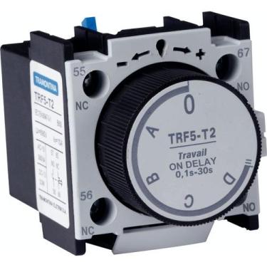 Imagem de Bloco de Contato Temporizado Tramontina On Delay TRF5-T2 - 0,1 a 30s -