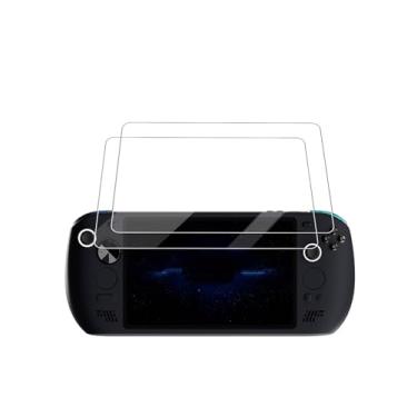 Imagem de FJIASTB Pacote com 2 protetores de tela para AYANEO NEXT 2, película transparente HD resistente a impactos (não vidro temperado)