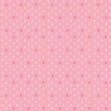Imagem de Papel De Parede Ursinhos Com Fundo Rosa Adesivo Quarto Sala - LRP