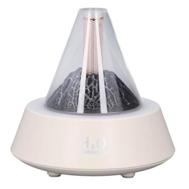 Imagem de Hztyyier Difusor de Aromaterapia Vulcão Relaxante LED Ambiente de Luz para Quarto de Escritório Doméstico 80ml (#11)