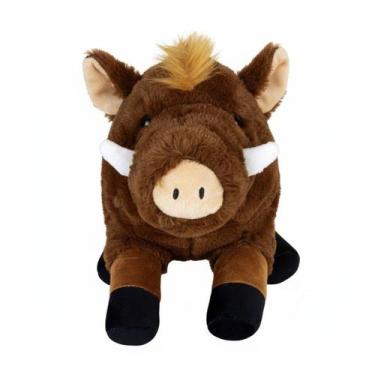 Imagem de Javali De Pelúcia Porco Do Mato Marrom 30cms - Fizzy
