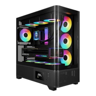 Imagem de Gabinete Gamer Gamdias Atlas P2 CG Preto com 4 Fans