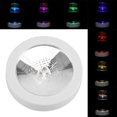 Imagem de Zerodis Porta-copos Com Iluminação LED, Formato Redondo, Base que Muda de Cor Com Efeito Brilhante para Garrafas de Vinho, Festa, Casamento, Natal, Porta-copos para Decoração de Halloween (Luzes