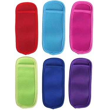 Imagem de CUOFYUNL 6 peças portátil saco de doces de gelo suporte de ventosa de gelo mangas acessório para festa churrasco