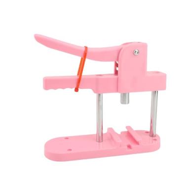 Imagem de Ymiko Máquina para Fazer Botões, Faça você Mesmo, Kit de Prensa para Fazer Crachás Redondos Com Filme de Botão, Papel Em Branco, Cortador de (25mm/32mm/58mm (deslizamento horizontal 3 em 1))