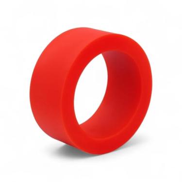 Imagem de Maxynos 2pcs Robot Wheel Tires (Pair), 51mm (2Inch) High-Grip Polyurethane Traction Tires, Shore 45A, for Robotics, RC Car, and DIY Projects