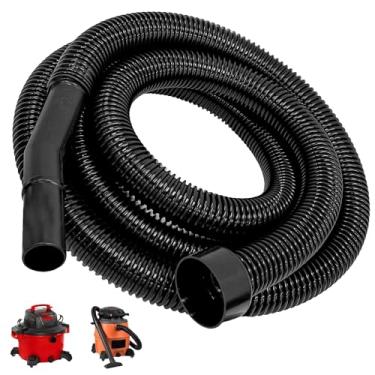 Imagem de IWIWE Substituição de mangueira de 3 m para Shop-Vac, Craftsman e Ridgid Wet and Dry Vacs Mangueira de extensão de manguito de 6 cm (inclui 2 braçadeiras)