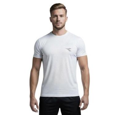Imagem de Camiseta Diadora Small Logo Masculina - Branco XGG-Masculino