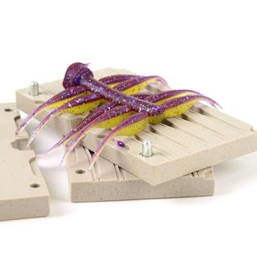 Imagem de Moldes de plástico macio para fabricação de iscas de injeção, iscas de pesca, laje, caçador, coringa