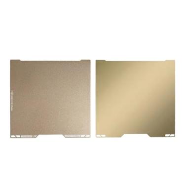 Imagem de Placa de construção suave dupla face para bambulab h2d textura de cama pei pey pet peo placa acessórios de impressora 3d 325x355mm(PEI-PEI)