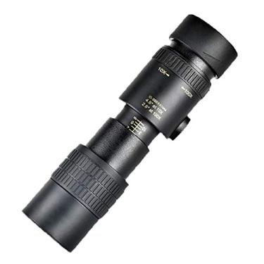 Imagem de Telescópio monocular, telescópio monocular de alta potência 4K 10-300 x 40 mm, super teleobjetiva, zoom, à prova de água, à prova de poeira, à prova de choque, monóculo para observação de pássaros