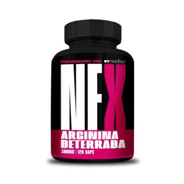 Imagem de L-Arginina + Beterraba 500mg 120 cápsulas Sem sabor Sabor:Sem sabor - 