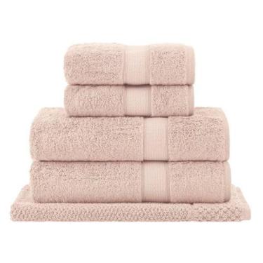 Imagem de Jogo Toalha Banho Gigante 5 Pçs América Algodão Egípcio - Buddemeyer L