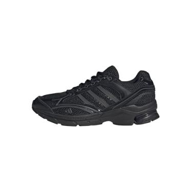 Imagem de adidas Tênis adulto unissex Spiritain 2000, Preto/Cinza/Carbono, 9.5 Women/8.5 Men