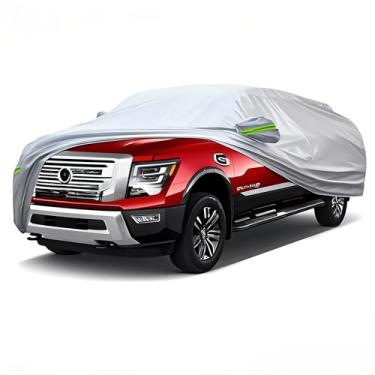 Imagem de WAYAYKA Capa completa de carro para Toyota Tacoma 2010-2025 - ajuste personalizado, para todos os climas, impermeável, proteção UV e neve, capa de carro resistente ao ar livre