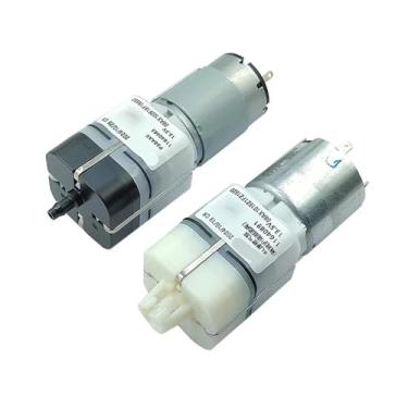 Imagem de Bomba de ar de fluxo grande WP36 mini 36 mm 5V-12V grande volume de ar diafragma bomba de pressão de oxigênio DIY inflável tanque de aquário (modelo B)