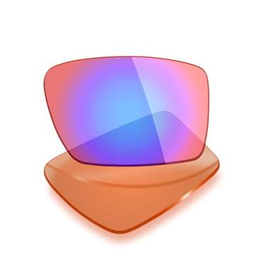 Imagem de Mryok Lentes de reposição polarizadas para óculos de sol Costa Del Mar Rinconcito, HD Polarized, proteção UV, resistente a impactos e ajuste perfeito - Rosa cobalto