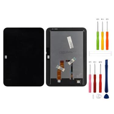 Imagem de Substituição de tela digital LCD compatível com E-cho Show 8 (3ª geração) R85SD6 alto-falante inteligente (preto sem moldura) Montagem digitalizador de tela sensível ao toque LCD com ferramentas de