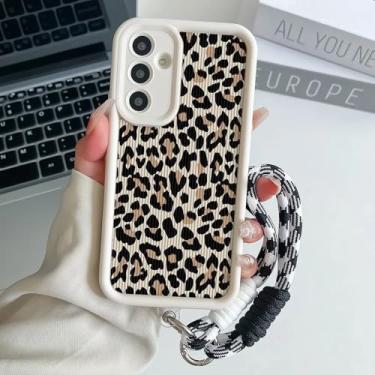 Imagem de Capa com cordão para Samsung A54 34 24 14 55 35 25 73 53 33 23 71 51 31 21 72 52 32 22 13 12, capa macia para celular, J24, branca, SS, para A34