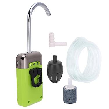 Imagem de KIMISS Bomba de Oxigênio de 3 Modos Com Luz LED para Pesca e Lavagem de Mãos - Sensor de Indução, Aerador Recarregável USB Com Filtragem Tripla para água Mais Limpa
