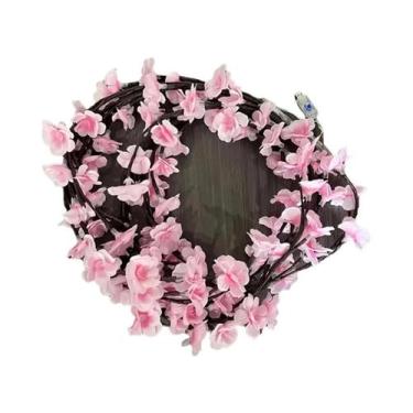 Imagem de Luzes De Rattan Em Forma De Galho De Árvore Com 96 LEDs USB, 8 Modos, 