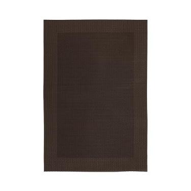 Imagem de Tuut Linha Decoração Lugar Americano Trama Marrom Escuro 45x30cm