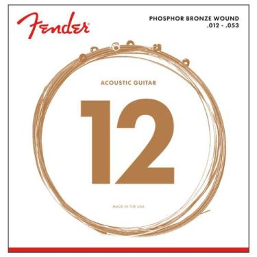 Imagem de Encordoamento Fender para Violão 012-053 Phosphor Bronze