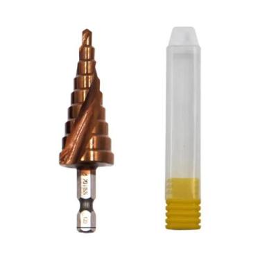 Imagem de Broca Espiral Hexagonal De 4-20mm M35 Com Cobalto Para Aço Inoxidável,
