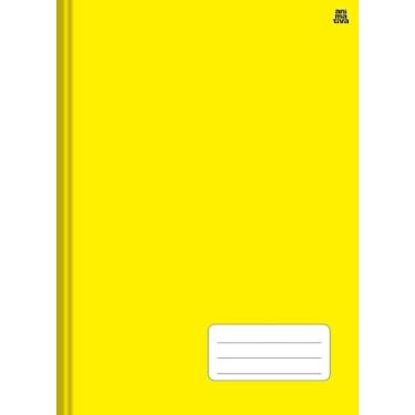 Imagem de Caderno Universitário Costurado 1 matéria 96 Folhas - Amarela