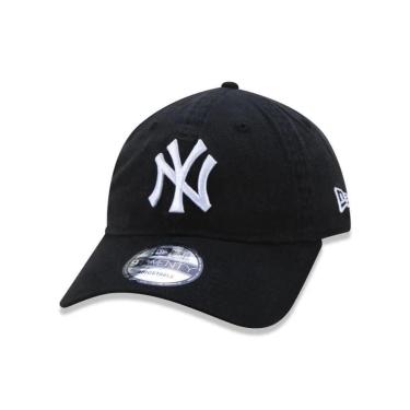 Imagem de Boné 9TWENTY MLB New York Yankees Aba Curva Preto-Unissex