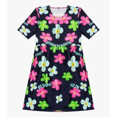 Imagem de Vestido Feminino em Molecotton Infinita Cor Rosa, P, Rosa