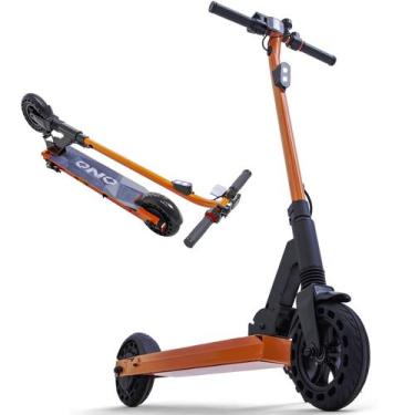 Imagem de Patinete Elétrico QnQ eKick 250W 25 km/h Dobrável Laranja