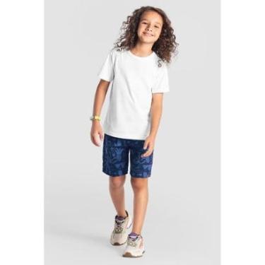 Imagem de Bermuda infantil menino em microfibra Brandili-Masculino