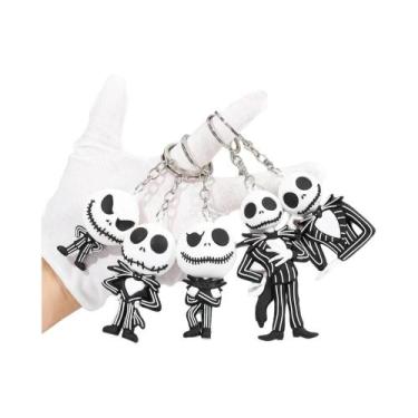 Imagem de Chaveiros De Natal Disney Para Crianças, 5PCS, Figuras De Esqueleto Ja
