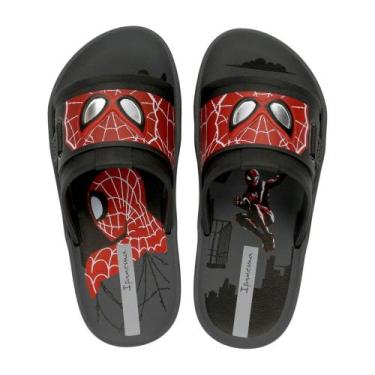 Imagem de Chinelo Infantil Ipanema Marvel Action Slide REF: 27413, Cinza, 31