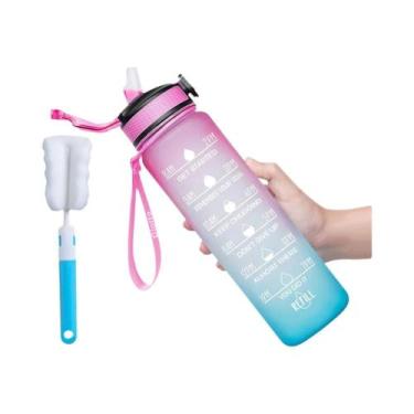Imagem de Garrafa De Água Motivacional De 32 Oz À Prova De Vazamentos, Livre De 