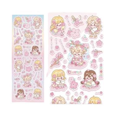 Imagem de Adesivos De Papelaria Coreanos Bobobo Em Estilo Cartoon Para Cadernos,