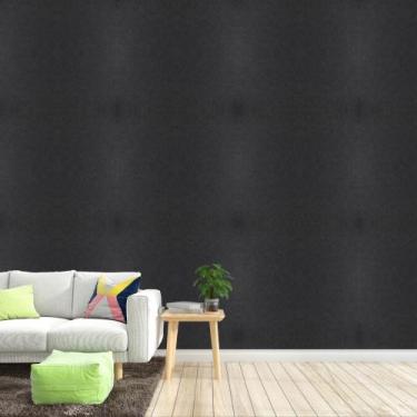 Imagem de Papel de Parede Adesivo Autocolante Decorativo Preto 10 METROS 2 ROLOS