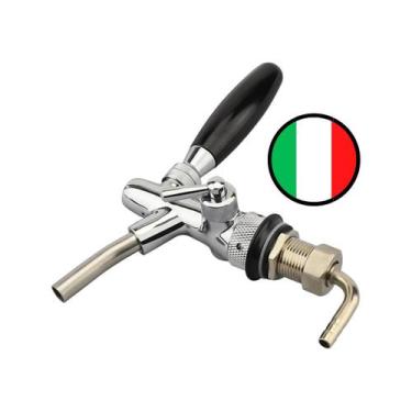 Imagem de kit C/4 Torneiras Italiana Chopp Completa Italiano C/ Espigão - Goldbe