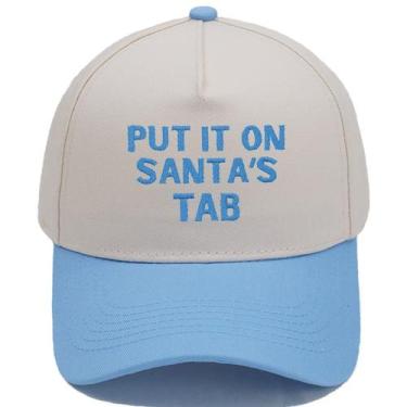 Imagem de Boné de beisebol, chapéu liso de algodão com design bordado de férias 