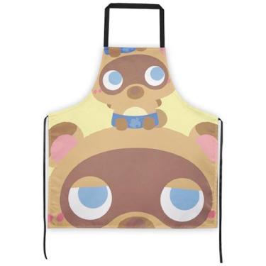 Imagem de Avental A-Animals Crossings Anime Cooking, decoração de cozinha, 60x70