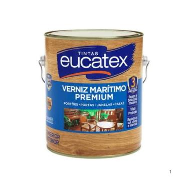 Imagem de Verniz Brilhante Natural Maritimo Eucatex 3,6L