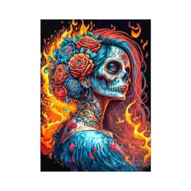 Imagem de Kit De Pintura Diamante Gatos E Leões, Mosaico Completo, Ponto Cruz, A