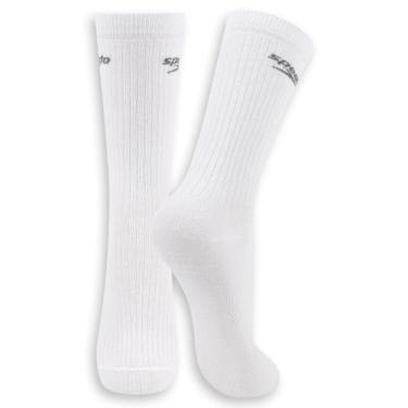 Imagem de Meia Esportiva Cano Longo Speedo 8027, Branco, 39-44