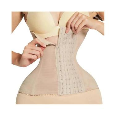 Imagem de Cinta Modeladora Redutora De Cintura E Abdômen Com Alças - NONE, BR-G4