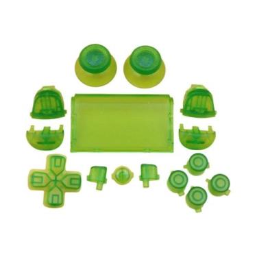 Imagem de Conjunto De 18 Capas De Joystick Para Controle PS4 pro JDS 040, D-Pad,