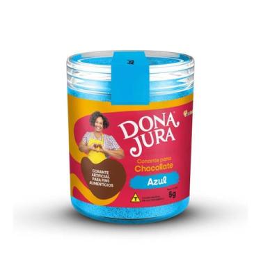 Imagem de Corante em pó Azul Para Chocolate 5g Dona Jura