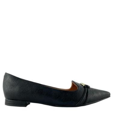 Imagem de Sapatilha Vizzano Feminina Bico Fina com Fivela Dourada 12061004-Feminino