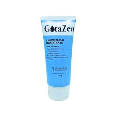 Imagem de Creme hidratante facial gotazen 100g pele normal