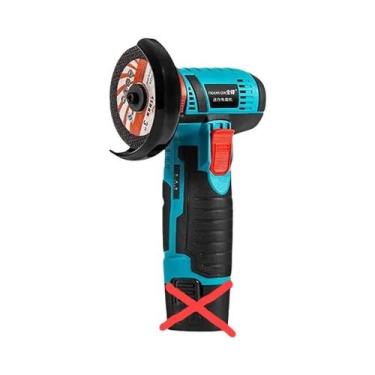 Imagem de Mini Esmerilhadeira Sem Fio 12V Brushless 450W 18500Rpm Com Bateria De